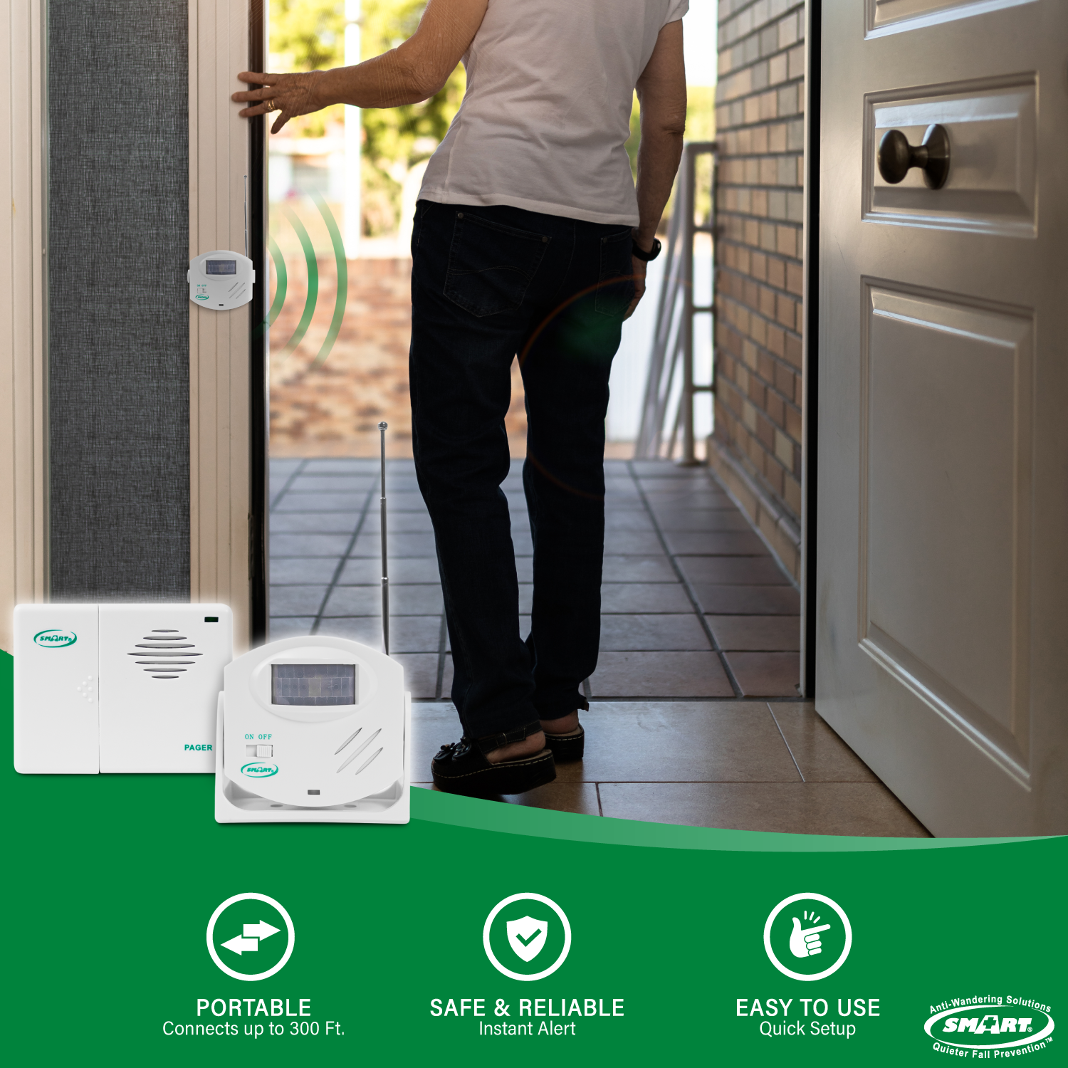 Motion Detector with Standalone Pager