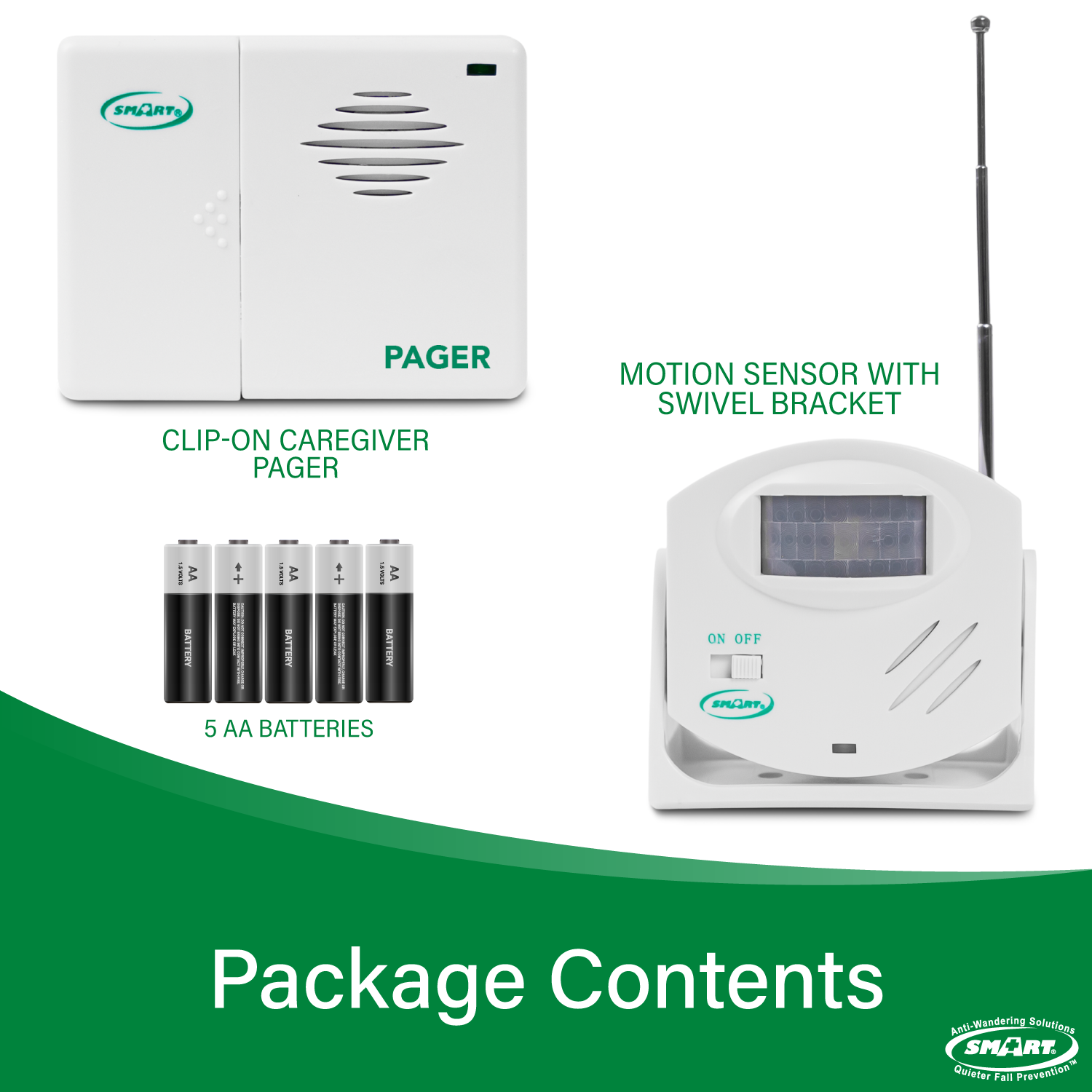 Motion Detector with Standalone Pager