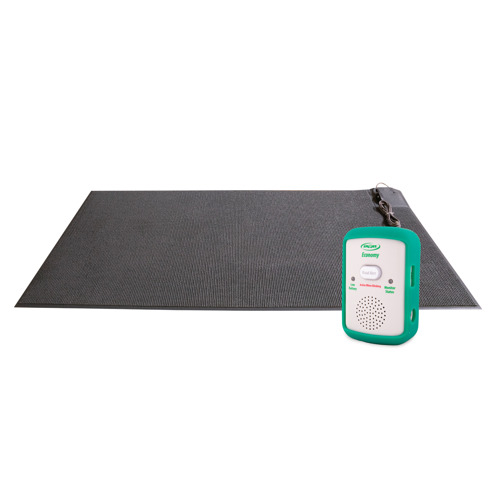 Bedside Floor Mat Alarm with On/Off Switch Monitor