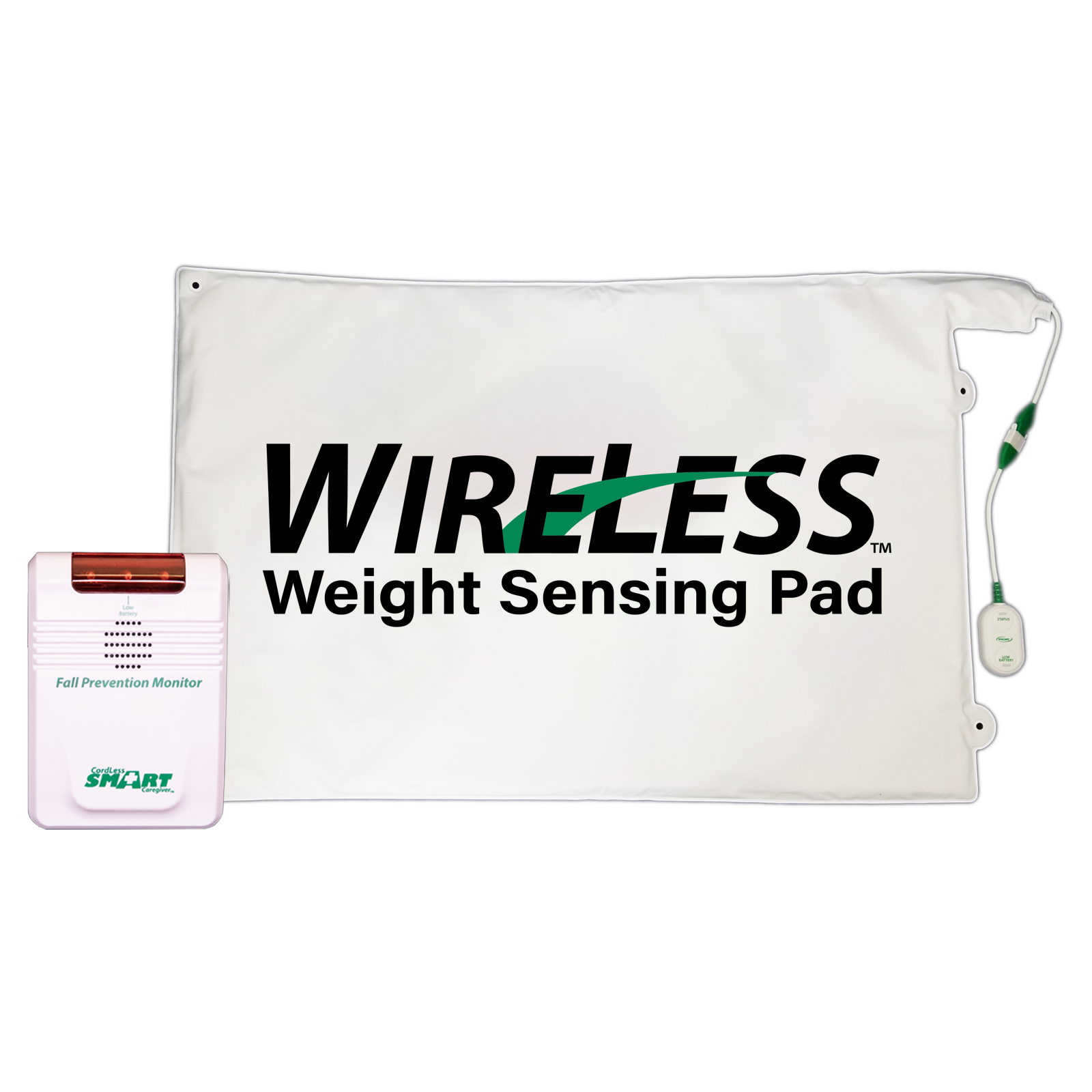 Wireless Bed Pad & Monitor System (Large)