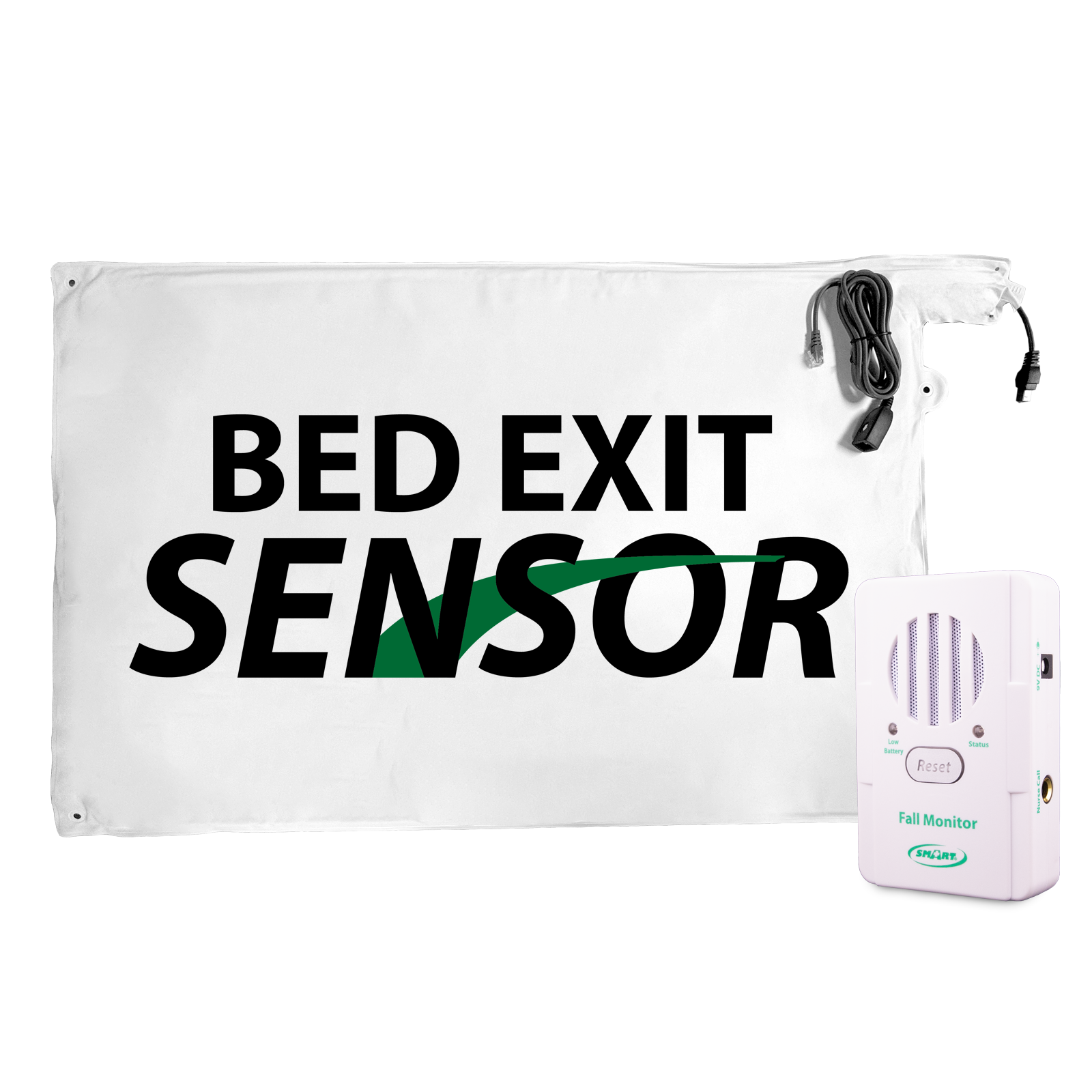 Bed Exit Alarm with Monitor (Large Pad)